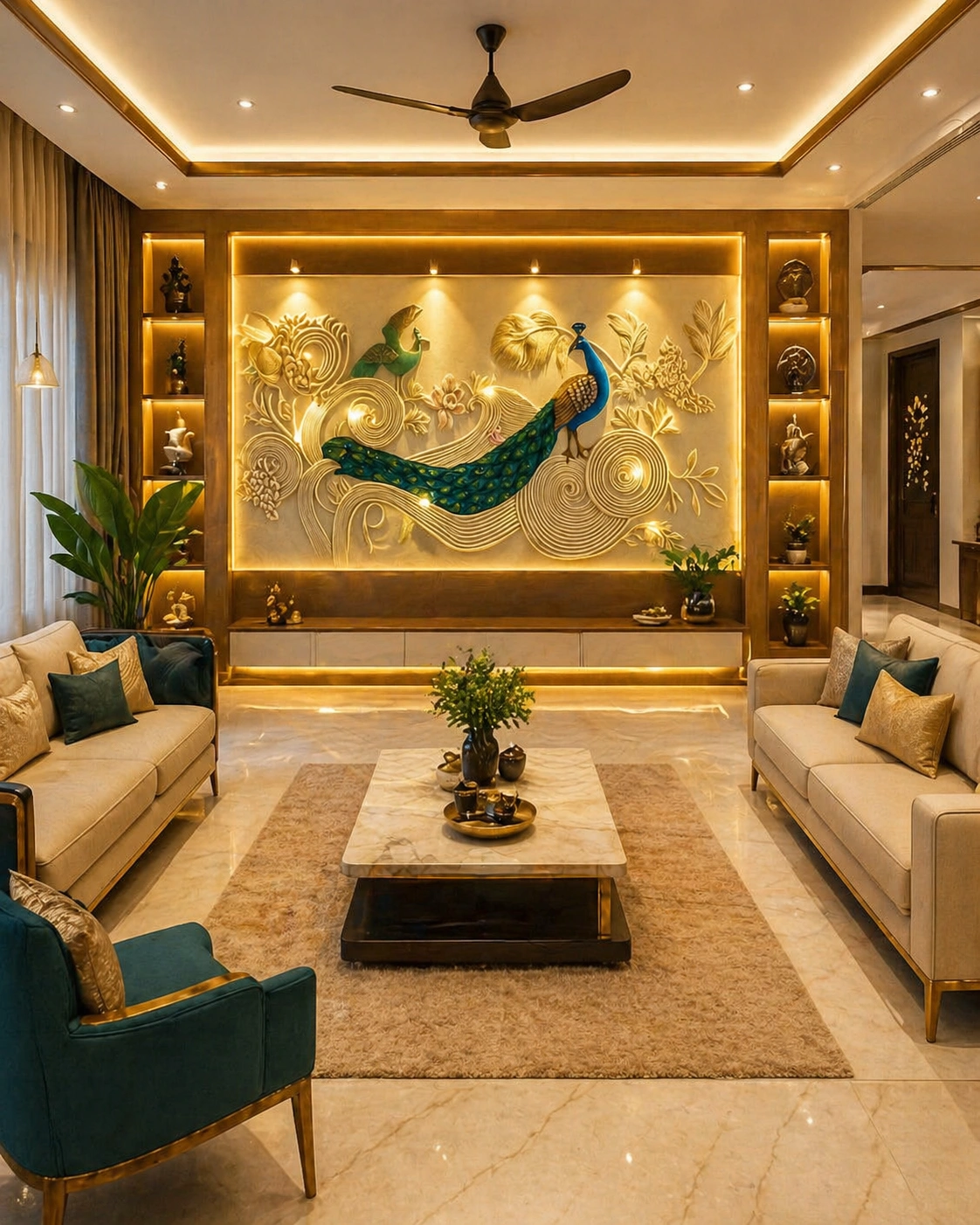 Living Room Feature Wall